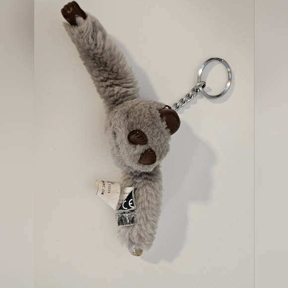 KIPLING MONKEY KEY RING FOB BAG PURSE CHARM Seth Gray - Picture 4 of 7